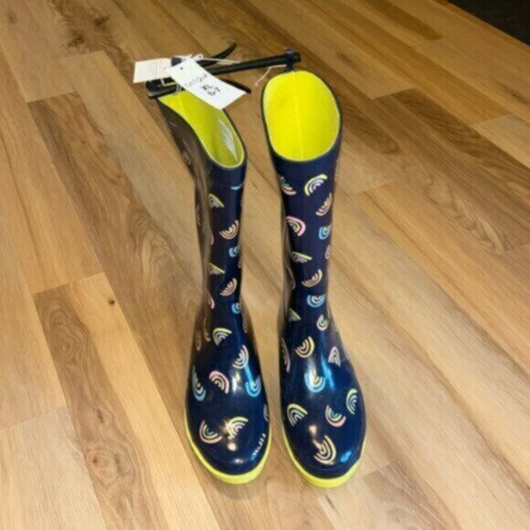 Rainbow Rain Boots - Picture 3 of 4